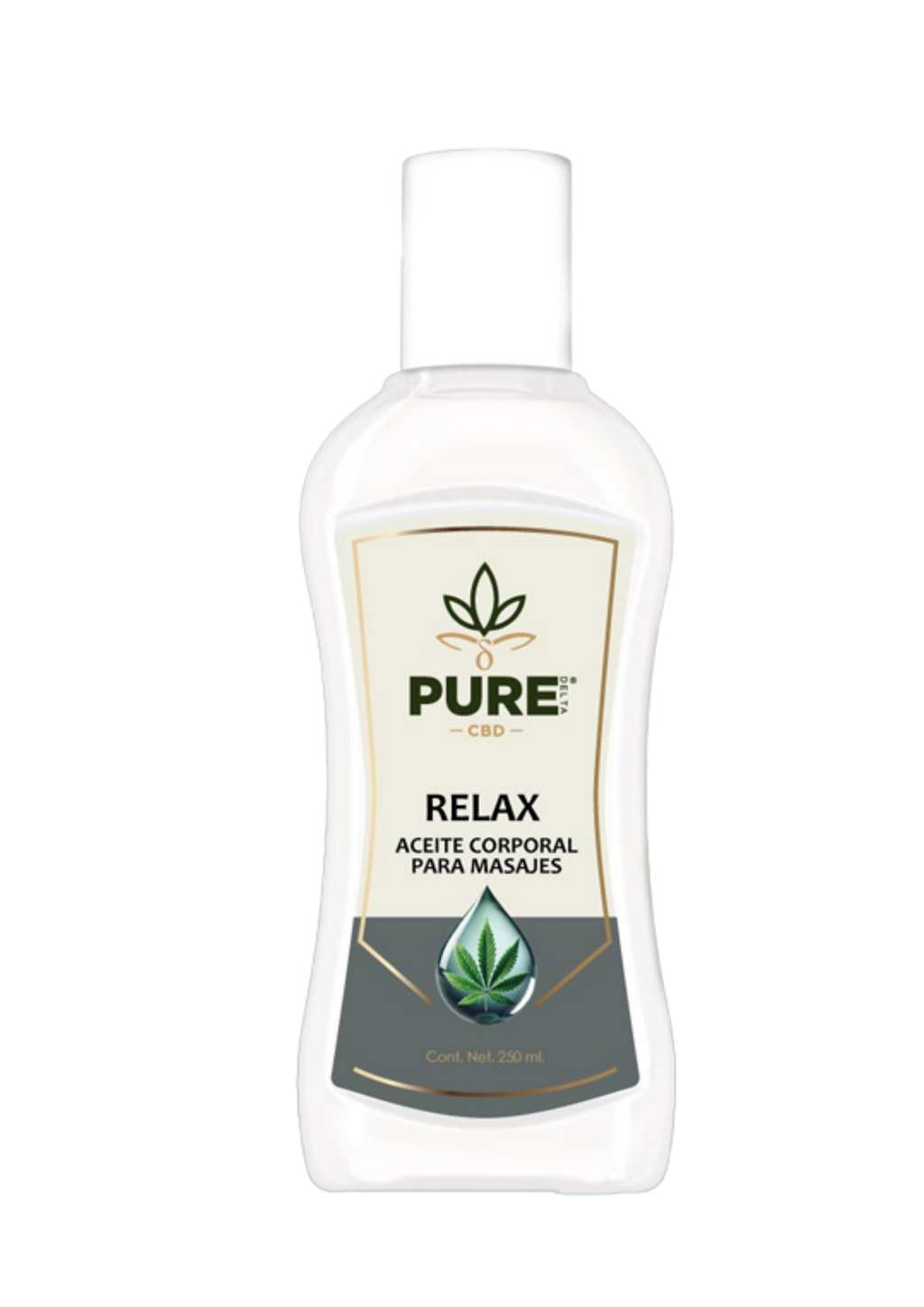 Aceite corporal relajante CBD 250ml