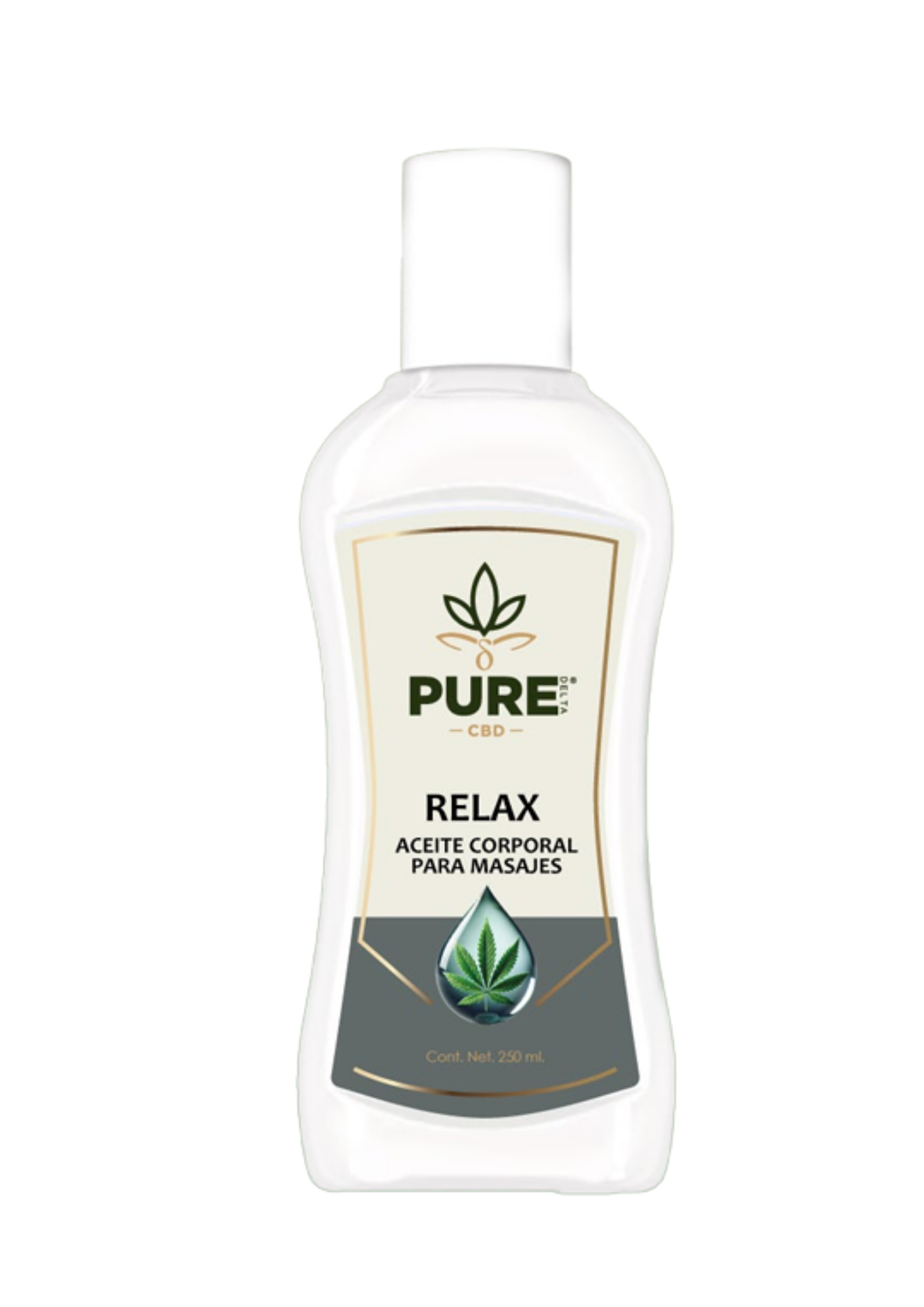 Aceite corporal relajante CBD 250ml