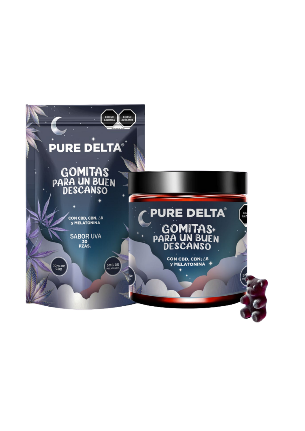 Gomitas para dormir  40pz