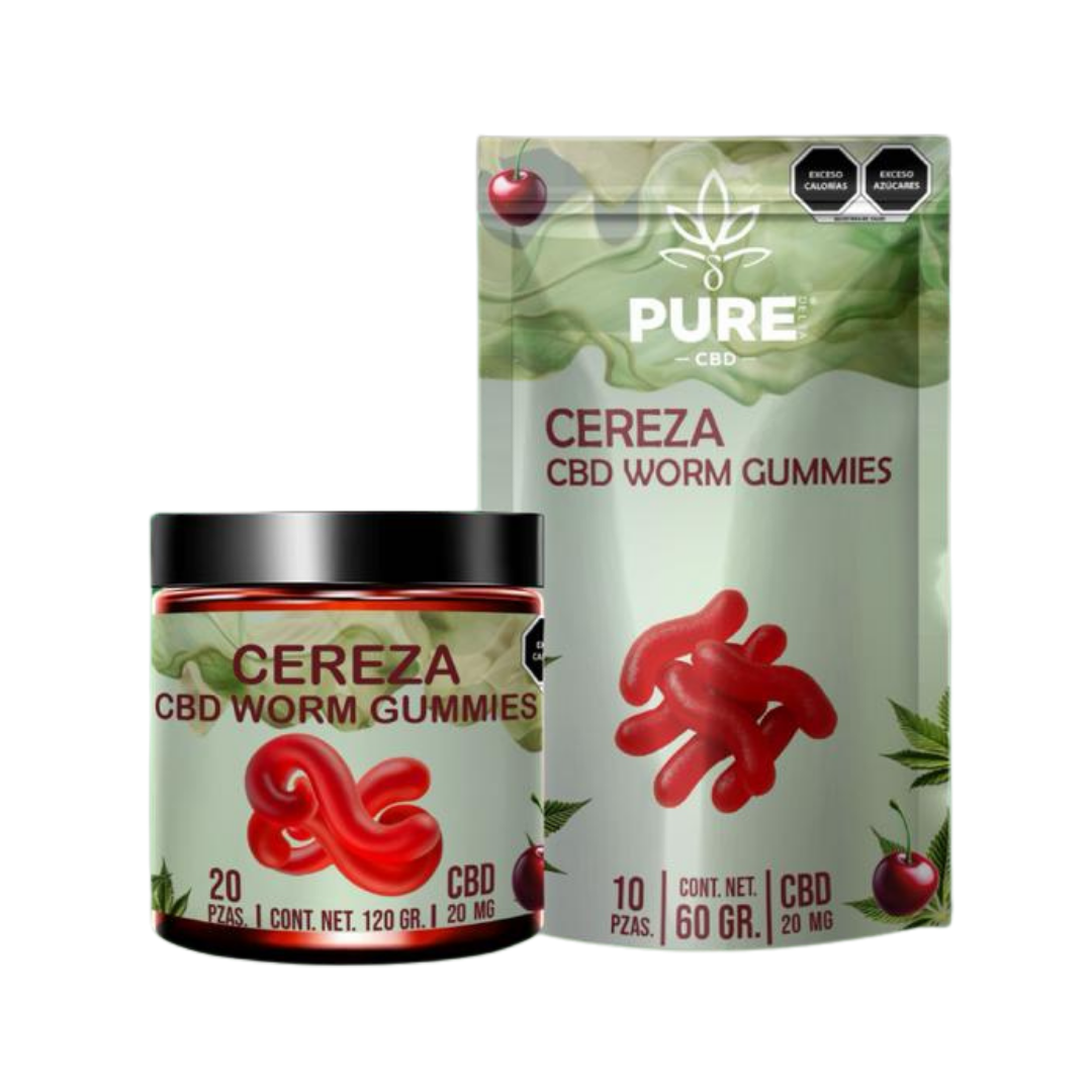 Gomitas CBD WORM 10PZ