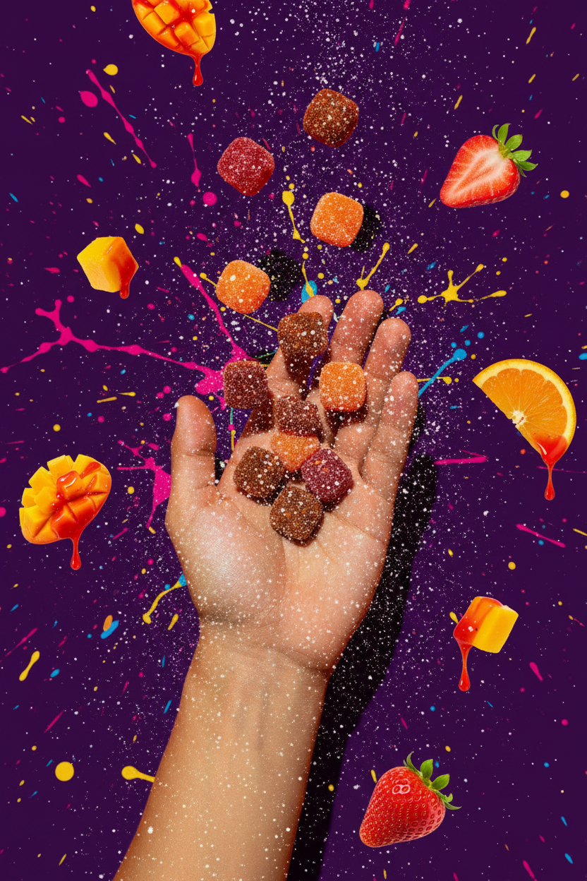Gomitas azúcar definidas