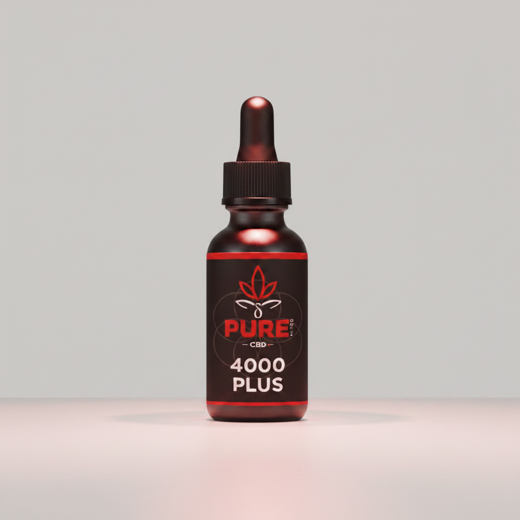 Pure CBD 4000 Plus – Reflejo rojo