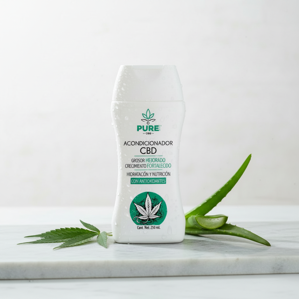 Pure CBD Acondicionador – Gotas de agua