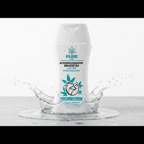 Pure CBD Acondicionador Mascotas – Sin hoja