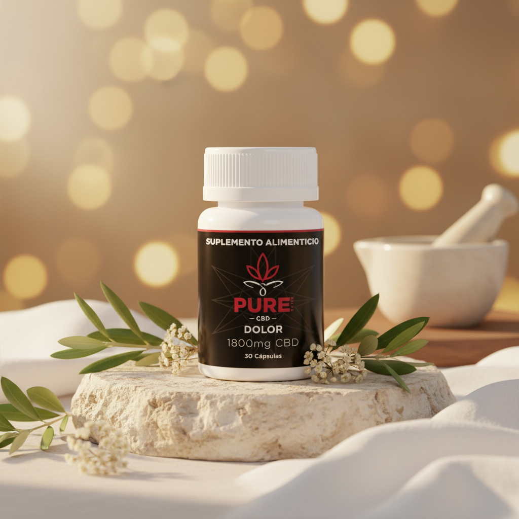 Pure CBD Dolor Cápsulas – Natural