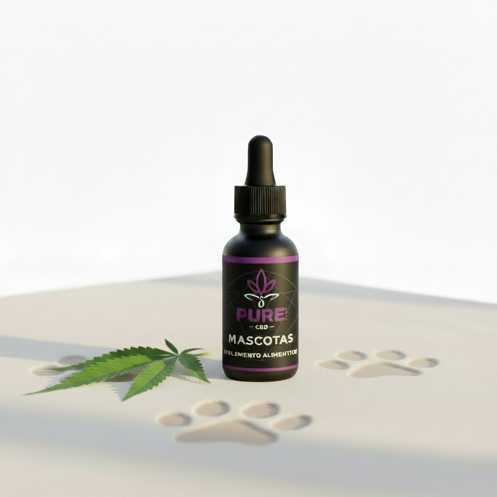 Pure CBD Mascotas – Solo hoja y huellitas