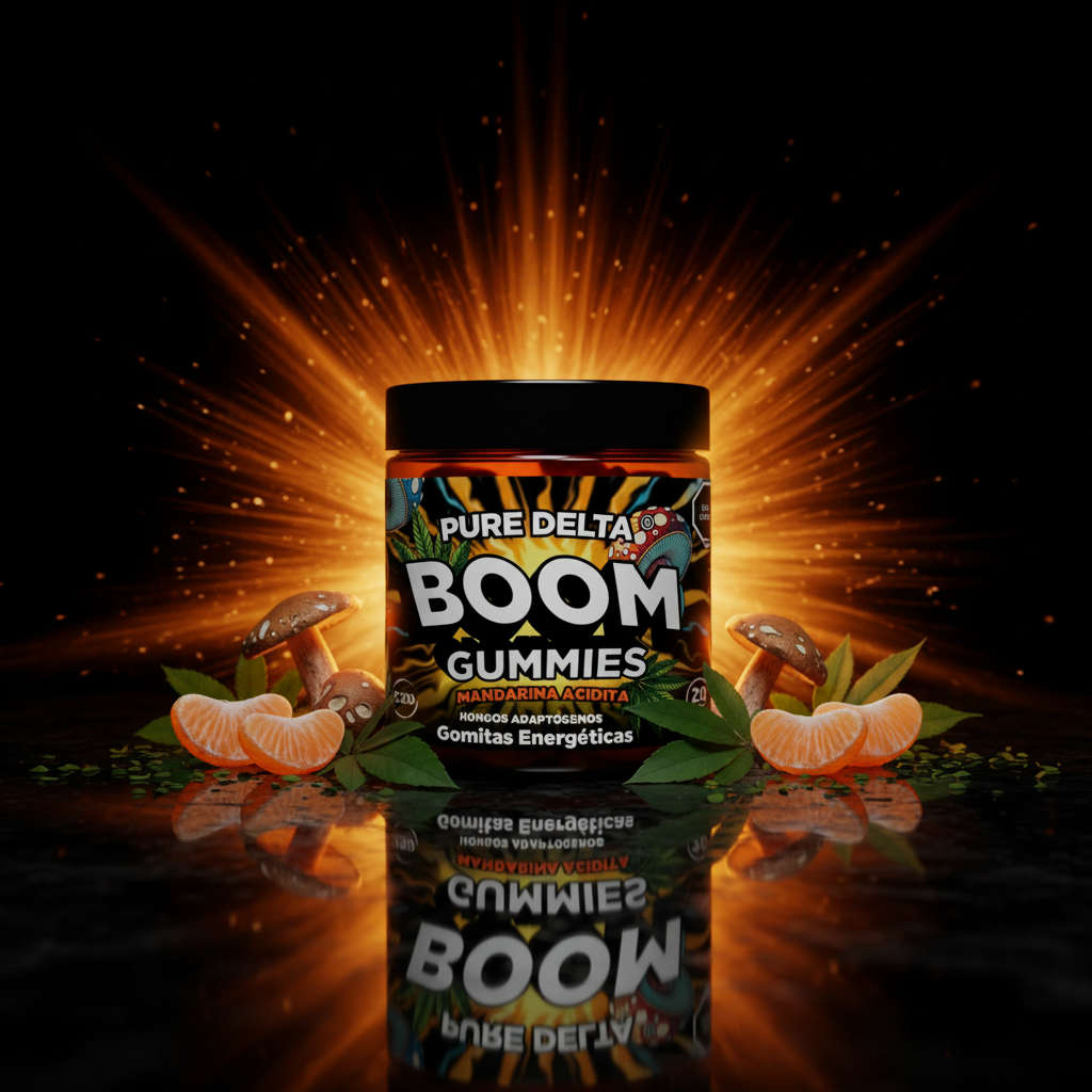 Pure Delta BOOM Gummies – Energético