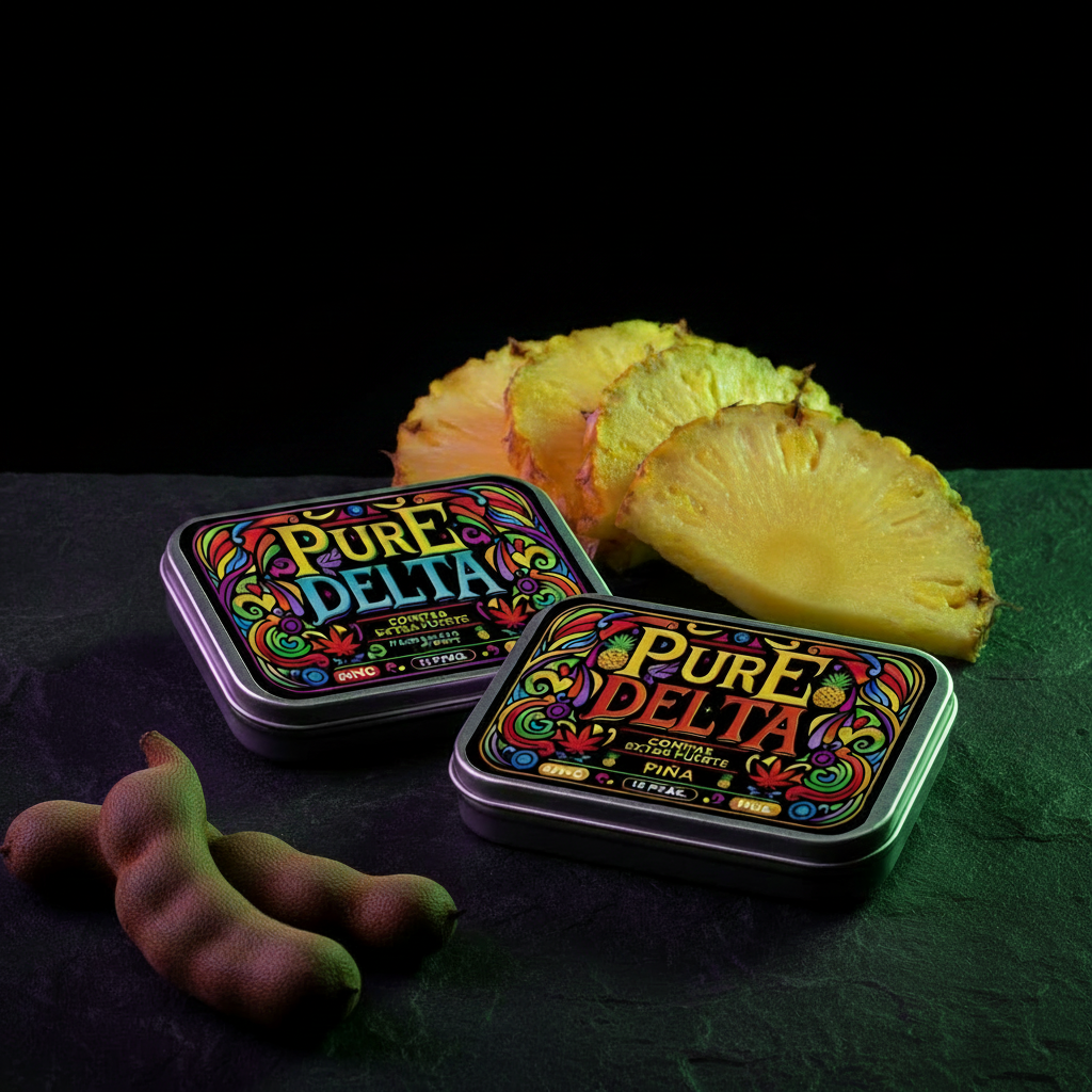 Pure Delta Gomitas Extra Fuerte – Sin luces