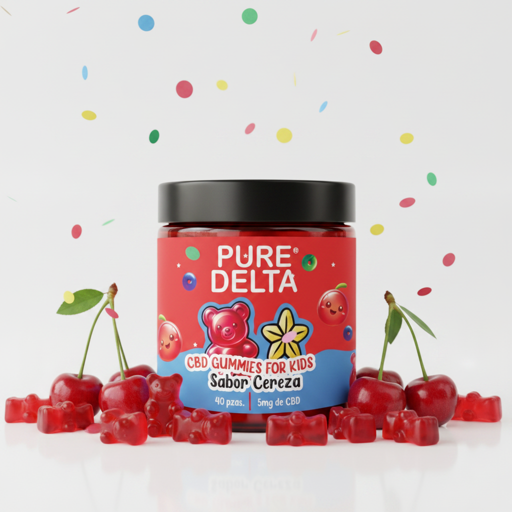 Pure Delta Gummies For Kids – Cereza